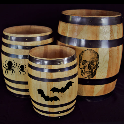 Halloween Barrels