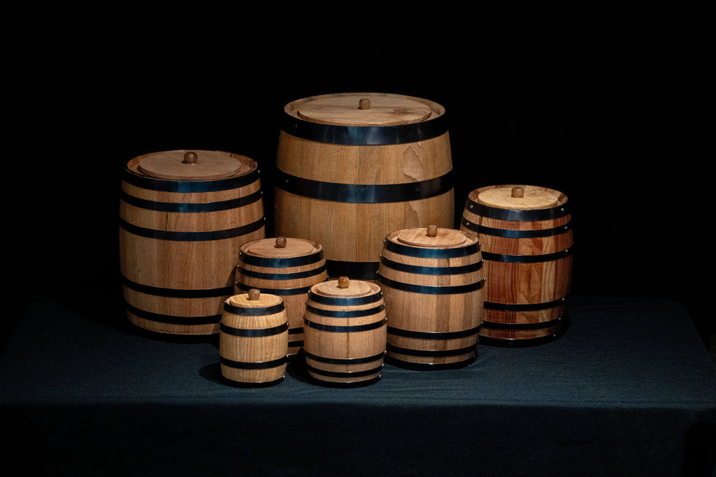 Baby Barrels with Lids