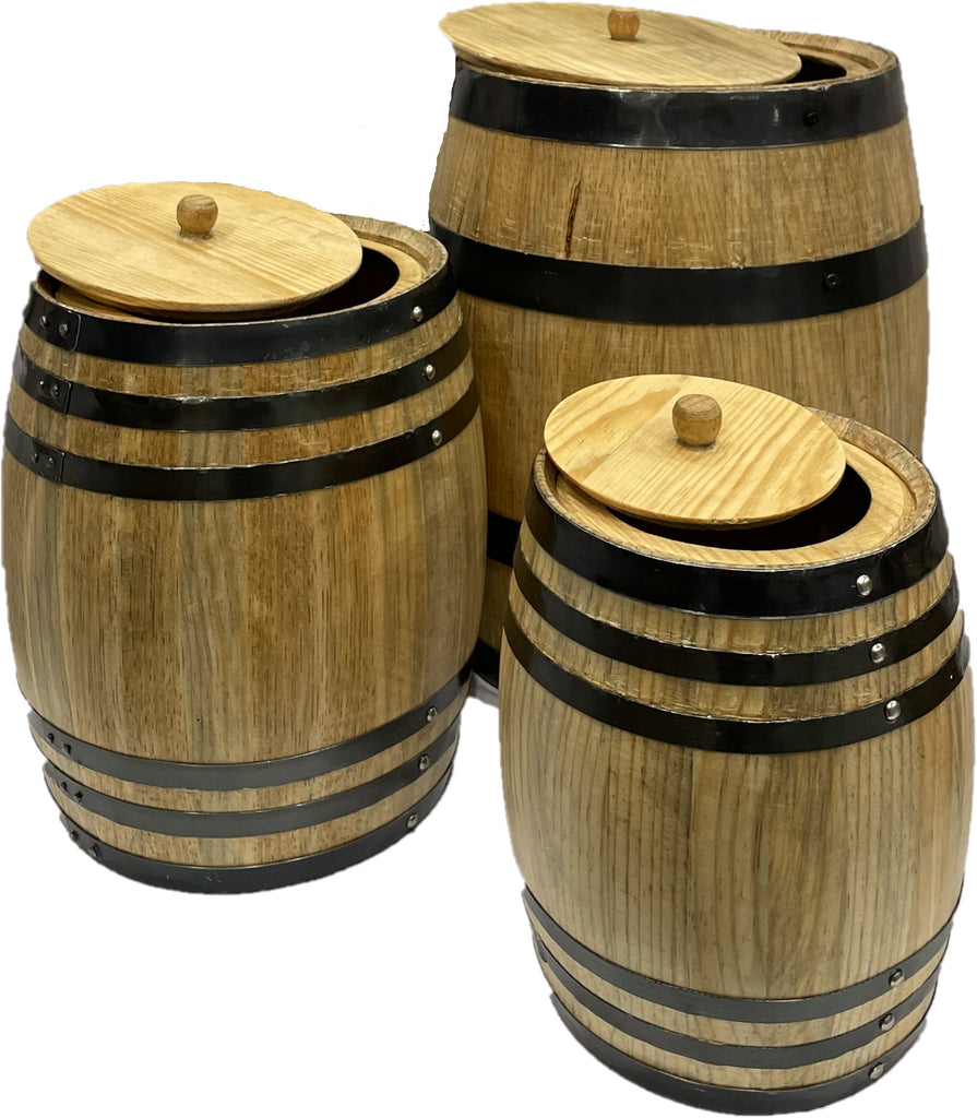 Baby Barrels with Lids