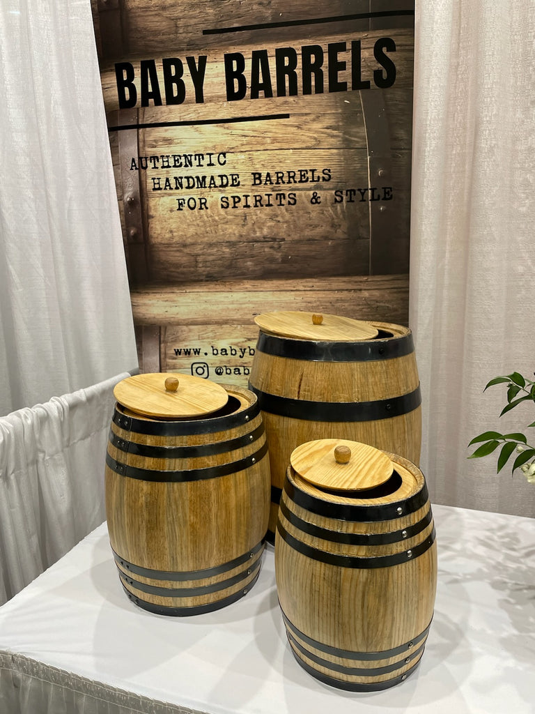 10 liter baby barrel planters